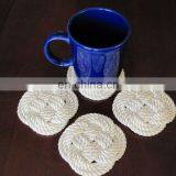 Nautical Rope Coaster Hand-tied Nautical Rope Coaster thumbnail-1