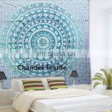 Elephant Mandala Tapestries Hippie Art Tapestry Beach Throw Blanket Hippie Tapestry Queen Size Wall Hanging Picnic Wholesale thumbnail-1