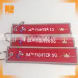DIY Cute Animals Keyring Rabbit Embroidery Retractable Floating Key Chain Custom thumbnail-3