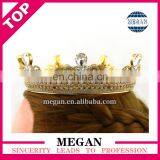 Princess Rhinestone Tiara Beauty Pageant Crowns Bride Jewelry Hair Accessories Tiara thumbnail-4