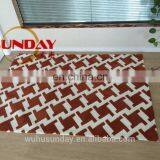 Machine Knitted Rug Grey Cotton Backing-M122 thumbnail-2