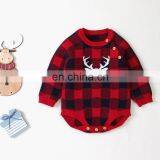 RTS Infant Toddler Deer Bodysuit Winter Baby Christmas Romper thumbnail-5