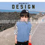 Children's Sweater Boy Spring and Autumn Sweater Baby Han Version of Boys Foreign Style Fashion Vest Kids Clothes thumbnail-4