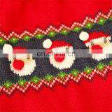 Santa Claus Red Christmas Dog Knitted Sweater Clothes thumbnail-4