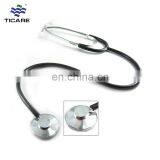 Factory Provide Fashional Professional Single Head All Black With Plastic Ring Stethoscope thumbnail-3