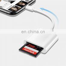 All in 1 Card Reader Writer Amazon Top Seller Sd/memory/TF Card Reader 2020 Wholesale for Apple Iphone 768/11 Smart Card Reader
