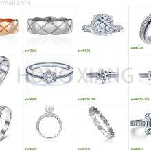 Brand Jewelry Style Fashion S925 Diamond Ring Set thumbnail-3