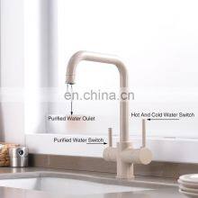 Mixer Brass Pull Down Kitchen Faucet thumbnail-2