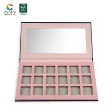Makeup Eyeshadow Palette Private Label Custom Logo Palette Packaging Diy Eyeshadow Empty Palette thumbnail-1
