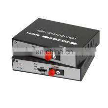 H D M I-FC/SC Audio Video Optical Terminal H D M I Optical Transceiver Converter Optical Extender 1080P1 Pair