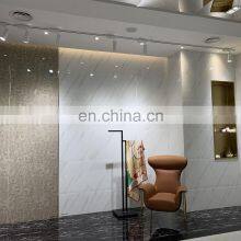 600x600mm Glazed Marble Line Pattern Light Grey Porcelain Ceramic Tiles CK6Y620PA thumbnail-4
