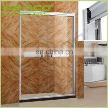 Foshan Wholesale Cheap Hotel Stainless Steel Tempered Glass Shower Cubicle thumbnail-3