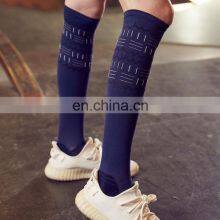 Custom New Designer Logo Medical Long Print Knee High Nurses Sports Medical Socks Compression thumbnail-2