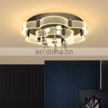 New Listed Luxury Decoration Bedroom Living Room Indoor K9 Crystal Modern LED Ceiling Light thumbnail-4