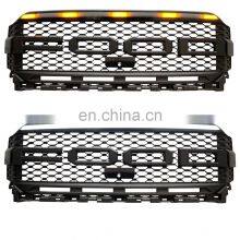 2021 Accessories Pickup Truck Parts Front Bumper Grille With Flow LED Light for Ford F150 thumbnail-3