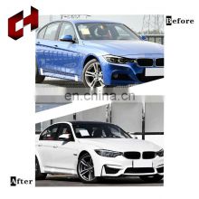 CH Cheap Manufacturer Car Accessories Hood Roof Spoiler Side Skirt Stop Light Body Kit For BMW 3 Series 2012-2018 to M3