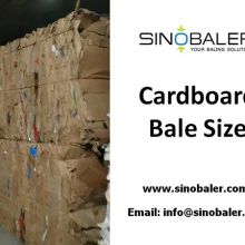 Cardboard Bale Size