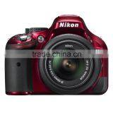 Nikon D5200 Red with 18-55mm VR Lens Kit DSLR