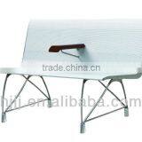 Public High Quality Stainless Steel 304 Lounge Chair Waiting Chair H60 thumbnail-2