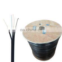 GJYXCH-1B6 Self-supporting Outdoor Steel Messenger Wire FRP G657 FTTH Drop Fibra Optica 2 4 1 Core Fiber Optic Cable