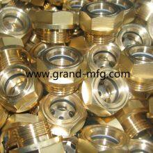 NPT 1/2 Inch Domed Shaped Sight Glass for Truck Radiators Surge Tanks thumbnail-5