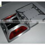 Traffic Safety 122mm High Compression Aluminum LED Solar Road Stud Flashing Light thumbnail-6