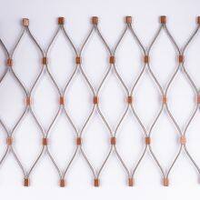 Custom Bird Aviary Enclosure 316 Stainless Steel Wire Rope Mesh Woven Zoo Mesh thumbnail-3