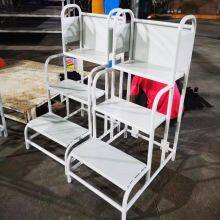 Euro Style Industrial Steel Rolling Step Ladder for Warehouse Use thumbnail-2