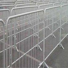 Interlocking Plastic Crowd Control Barrier UV-Resistant for Long-Term Outdoor Deployment thumbnail-4
