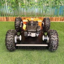 Vigorun Tech Green Petrol-Powered Industrial Grade 4-Stroke Self Propelled 4WD Robotic Lawn Mower With Tubeless Tires thumbnail-4