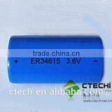 3.6v ER34615 Battery D Size Lithium Battery