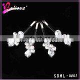 Traditional Fashion Decorative Hair Pins Clear Rhinestone Hair Pins Girls Hair Pins thumbnail-1