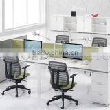 Fancy Design Aluminum Partitions Workstations Office Wooden Cubicles ( SZ-WS401) thumbnail-5