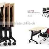 Modern Design Folding Training Table With Wheels thumbnail-1