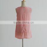 New Style Iron Beads Pink Ladies Georgette Tops Latest Chiffon Tops Quality Choice thumbnail-4