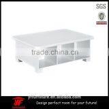 Home Goods Wood Mirrored With Coffee Table Modern thumbnail-1