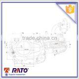 Motorcycle Engine Parts Mini Gas 110cc Motorcycle Engine for Sale Cheap thumbnail-3