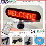 wireless scrolling running message LED Car Message Display