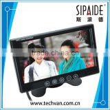 SPD71 Universal 7" Inch HD LCD Car Monitor Color TFT for Rear View Camera Security Reverse Backup Parking VCR DVD Player 2 AV in Quality Choice