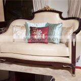 China Sofa Solid Wood Carving Sofa French Antique Bedroom Furniture Sets thumbnail-2