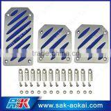 Universal Racing Sport 3pcs Non-Slip Aluminum Pedal Pad thumbnail-1