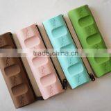 Hot Sales Fashion Chocolate Silicone Rubber Pencil Case thumbnail-1