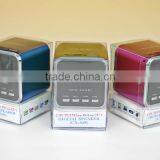 Low Price Premium Christmas Gift LED Screen Display Portable Mini Speaker With TF Card Slot, Support Usb Reading and FM Radio