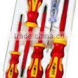 D258-10 5 PCS VDE Electrical Insulated Screwdriver Set thumbnail-2