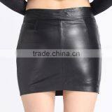 Simply Style Leather Sexy Short Skirt thumbnail-2
