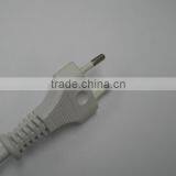 Europe Standard 2.5A 250V White Germany Molded Plug thumbnail-1