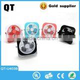 Dc Motor4 Inch Aluminum Protable Universal Control Cooling Mini Usb Fan Table Fan For Desk thumbnail-2