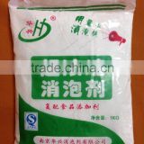 defoam silicone based use in powder laundry