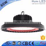 Industrial Light 60w Led High Bay Light With Sensor Warehouse Used Led High Bay Light