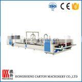 corrugated paper folding and laminating/laminator machine